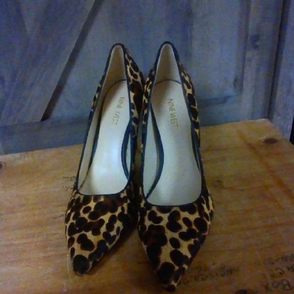 Nine West Shoes - Nine West Leopard Print Women's Heels